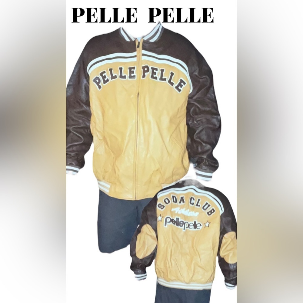 Unique Pelle Pelle Soda Club 100%‎ Authentic Size 58